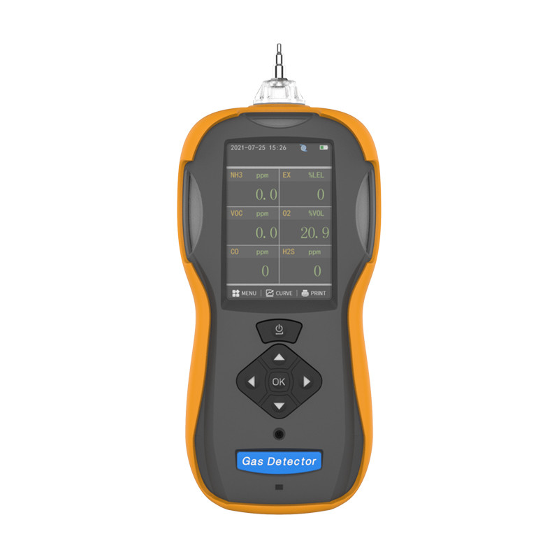 Monitoração Handheld IP66 da sução da bomba de VOCs do analisador de gás dos multi gás ex tóxicos