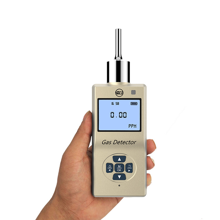 Única dimensão Handheld do detector de gás 135x65x35mm com sensor eletroquímico