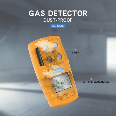 espaço limitado 4 em 1 multi detector de gás portátil detector altamente exato e rápido de gás tóxico da resposta