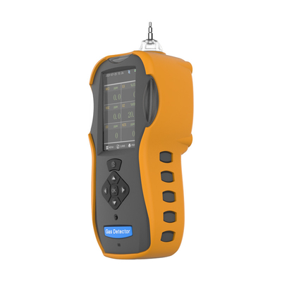 Detector de gás portátil do SO2 do NH3 NO2 do voc do pid do CO2 do CO H2S da exposição de TFT LCD multi para o teste de impermeabilidade do gás