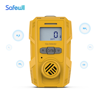 Detector de gás único por difusão Detector de H2S Detector de gás Co para equipamento de segurança pessoal
