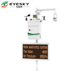 Sistema em linha do monitor da velocidade do vento do ruído da poeira do detector do TSP pm2.5 pm10 da qualidade do ar do preço baixo ES80A-Y8